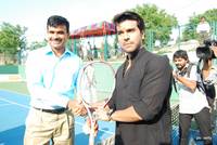 Ram Charan and Upasana Lnaugurates womens Tennis Tournament